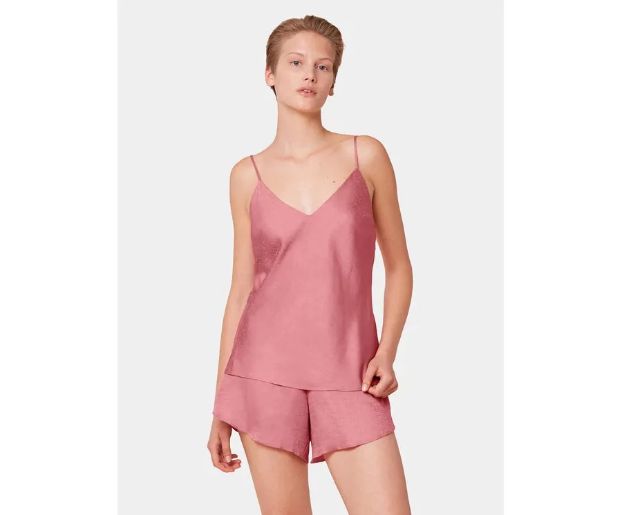 obrazek 1 Triumph Piżama Silky Sensuality 10218279 Różowy Relaxed Fit
