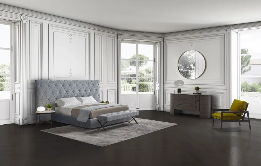 obrazek 3 Eleganckie łóżko Ivonne Royale do luksusowej sypialni
