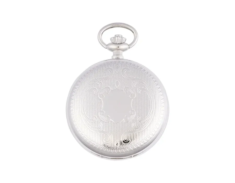 obrazek 3 Mały srebrny zegarek kieszonkowy