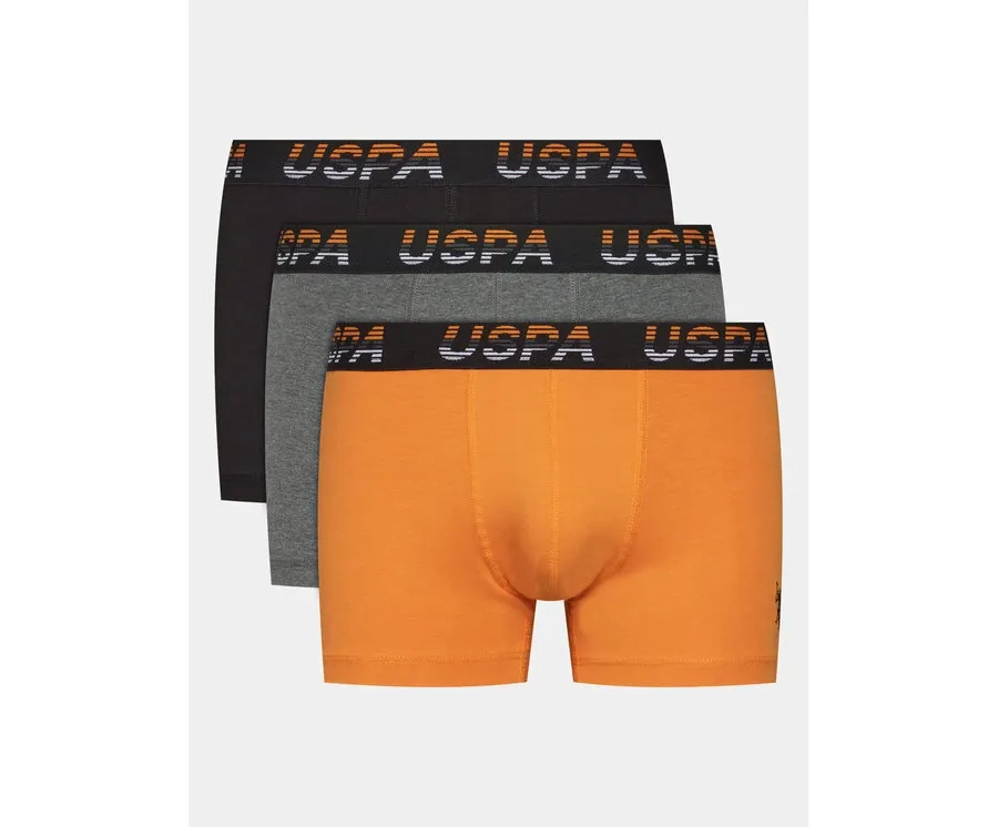 obrazek 1 U.S. Polo Assn. Komplet 3 par bokserek 80432 Kolorowy