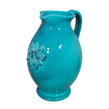 Picture Italian ceramic jug in Persian style