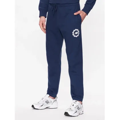 Zdjęcie New Balance Spodnie dresowe MP31902 Granatowy Regular Fit