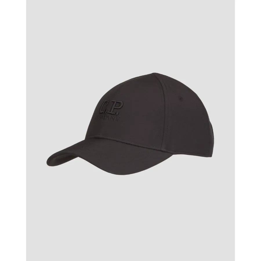 obrazek 1 Czarna Czapka Z Daszkiem Męska C.p. Company CP Company
