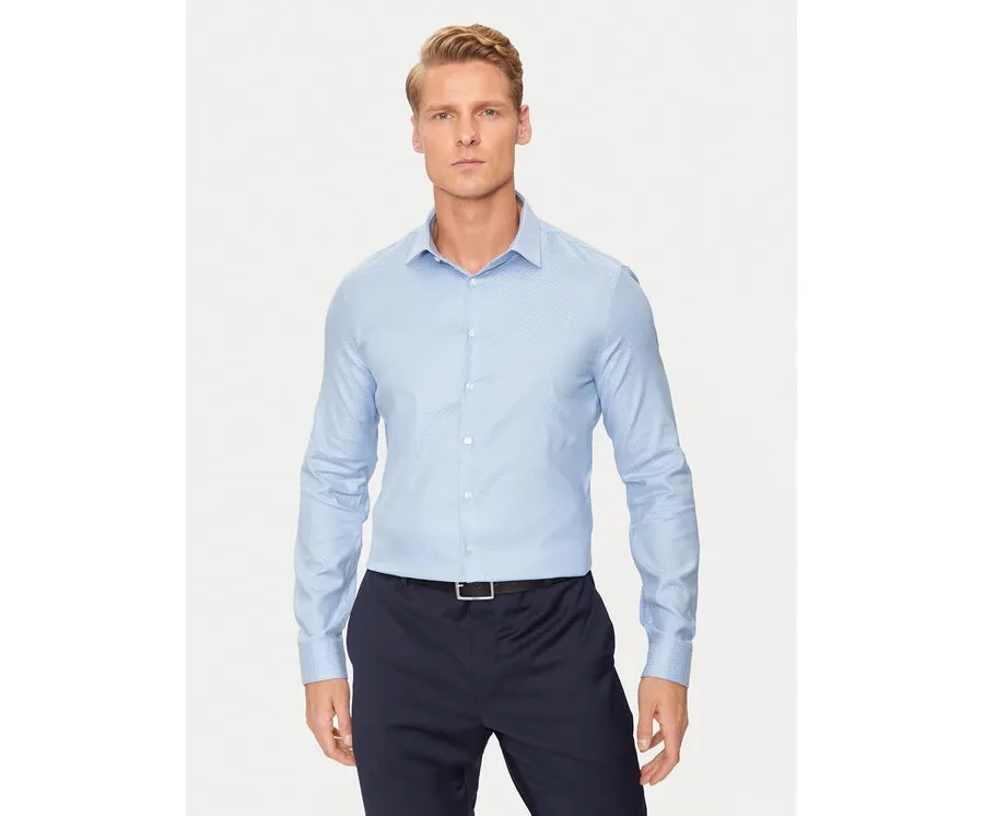 obrazek 1 Calvin Klein Koszula K10K113528 Niebieski Slim Fit