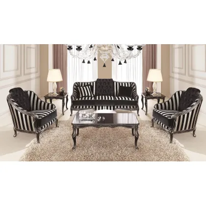 Zdjęcie Luksusowa trzyosobowa sofa do pięknego salonu - Morello Gianpaolo