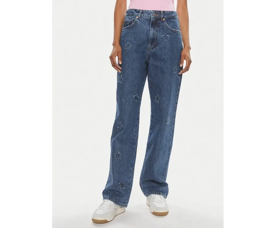 obrazek 1 Hugo Jeansy Gilissi 50513738 Niebieski Relaxed Fit HUGO