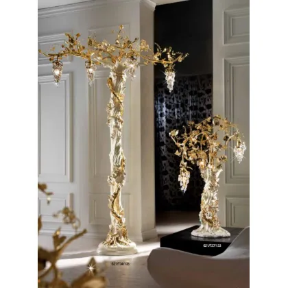 Zdjęcie Rozłożysta lampa stojąca na kształt drzewka Ceramiche Stella