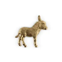 Picture Brass handle in the shape of a donkey