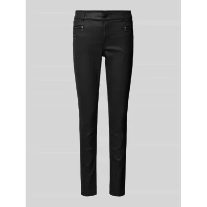 Zdjęcie Jeansy o kroju skinny fit z kieszeniami zapinanymi na zamek błyskawiczny model ‘MALOU’