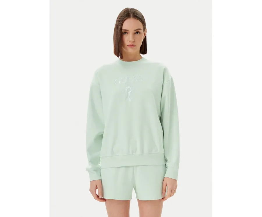 obrazek 1 Guess Bluza V5RQ12 KC3D2 Zielony Regular Fit