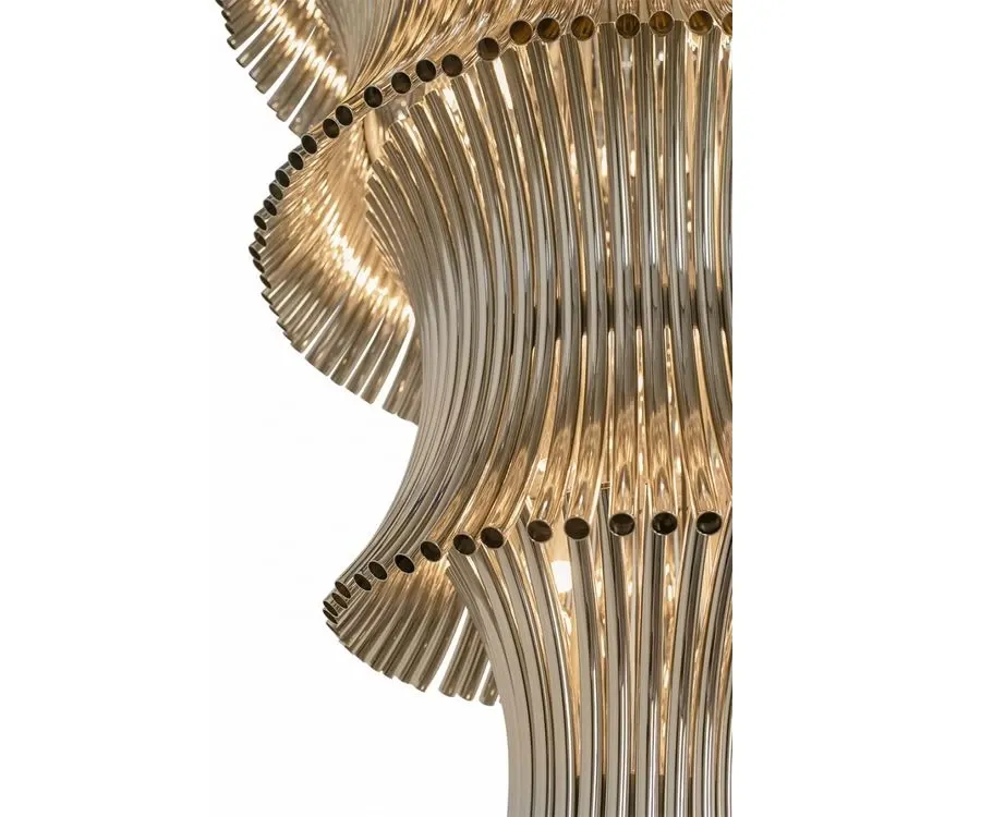 obrazek 2 Prestiżowy dekoracyjny żyrandol Flusso - h. 150 cm ø 100 cm