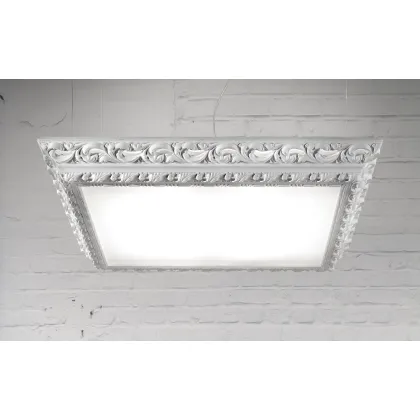 Picture LED chandelier for luxurious interiors - Artè LED S4 SQ