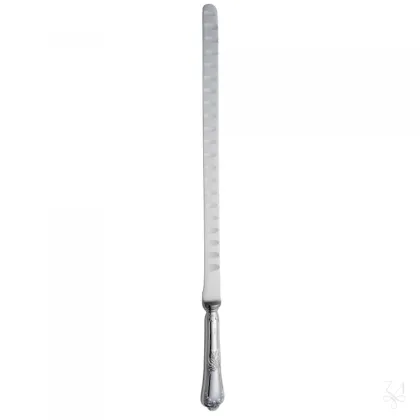 Zdjęcie Pięknie zdobiony srebrny nóż do łososia - Zaramella Argenti