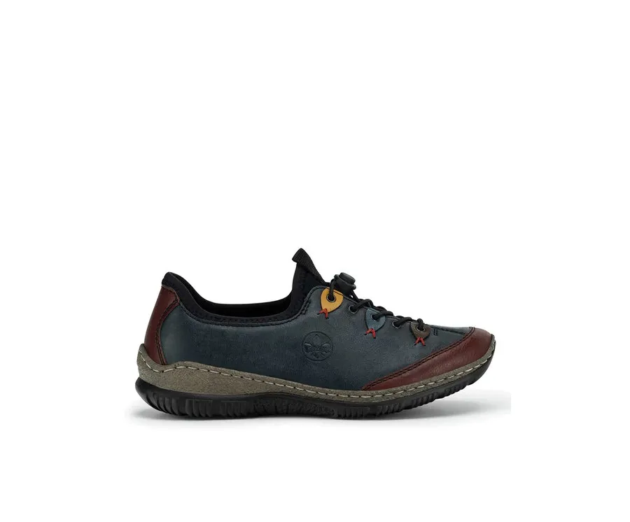 obrazek 1 Rieker Półbuty N3271-35 Niebieski