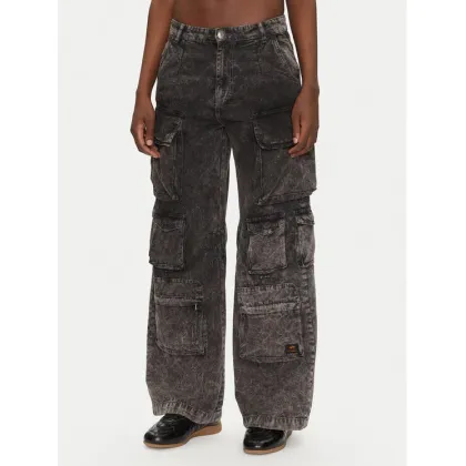 Zdjęcie Alpha Industries Spodnie cargo 148022 Szary Regular Fit