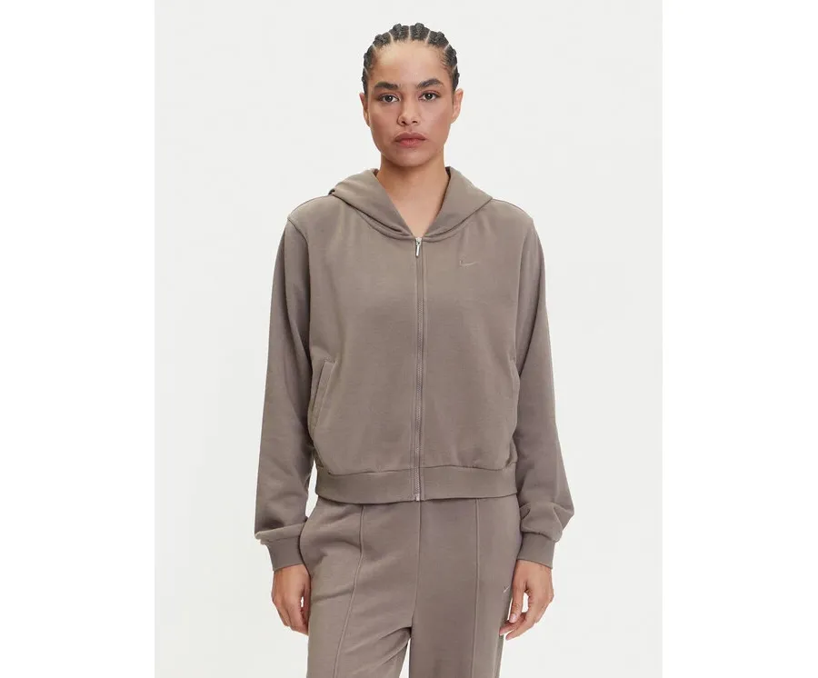 obrazek 1 Nike Bluza Chill Terry FN2415 Brązowy Relaxed Fit