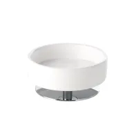 Picture Elegant standing soap dish with a base for a unique bathroom - Stilhaus