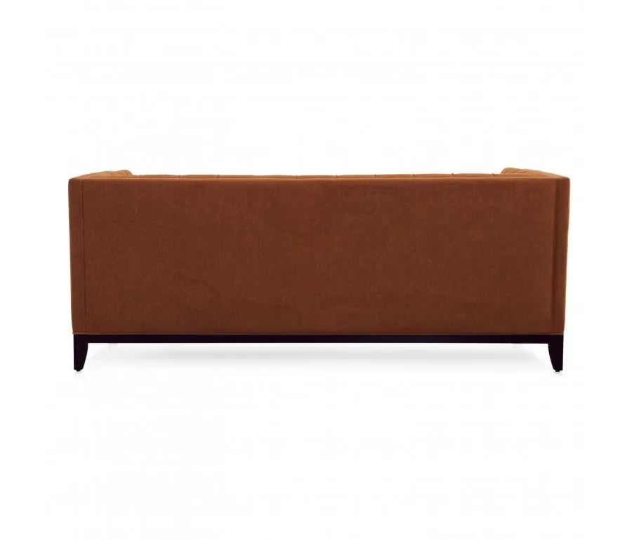 obrazek 2 Pomarańczowa wygodna sofa 3-osobowa o współczesnych liniach - Sevensedie