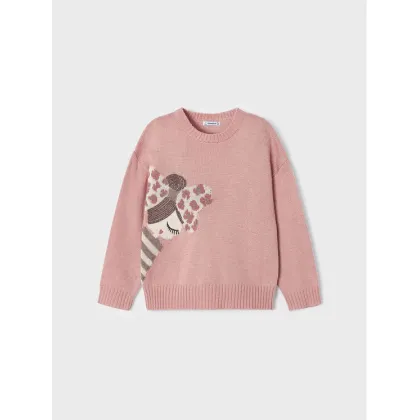 Zdjęcie Mayoral Sweter 4.303 Różowy Regular Fit