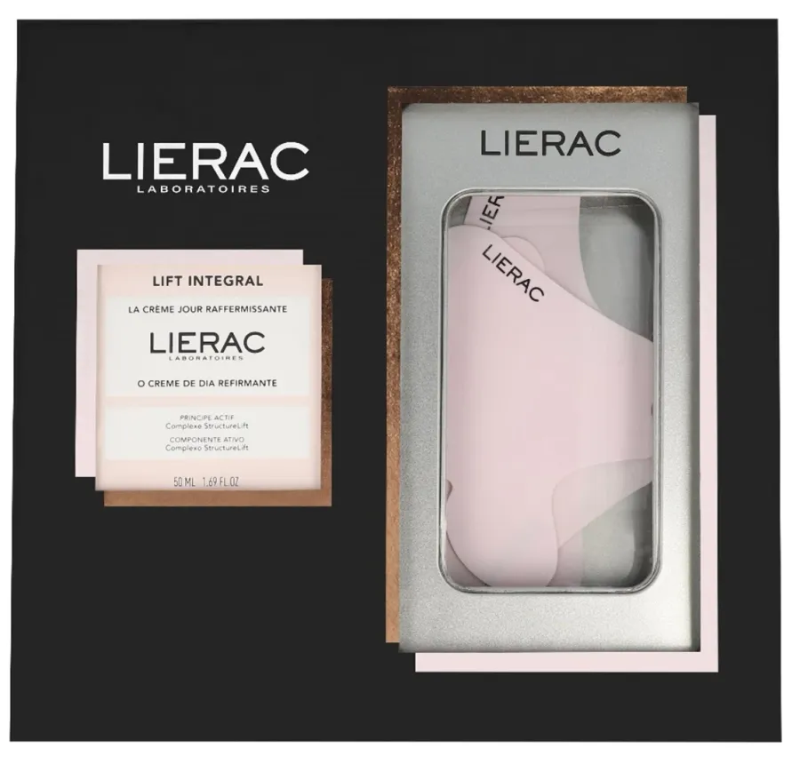obrazek 1 Lierac Lift Integral Zestaw dermokosmetyków Krem na dzień + Płatki