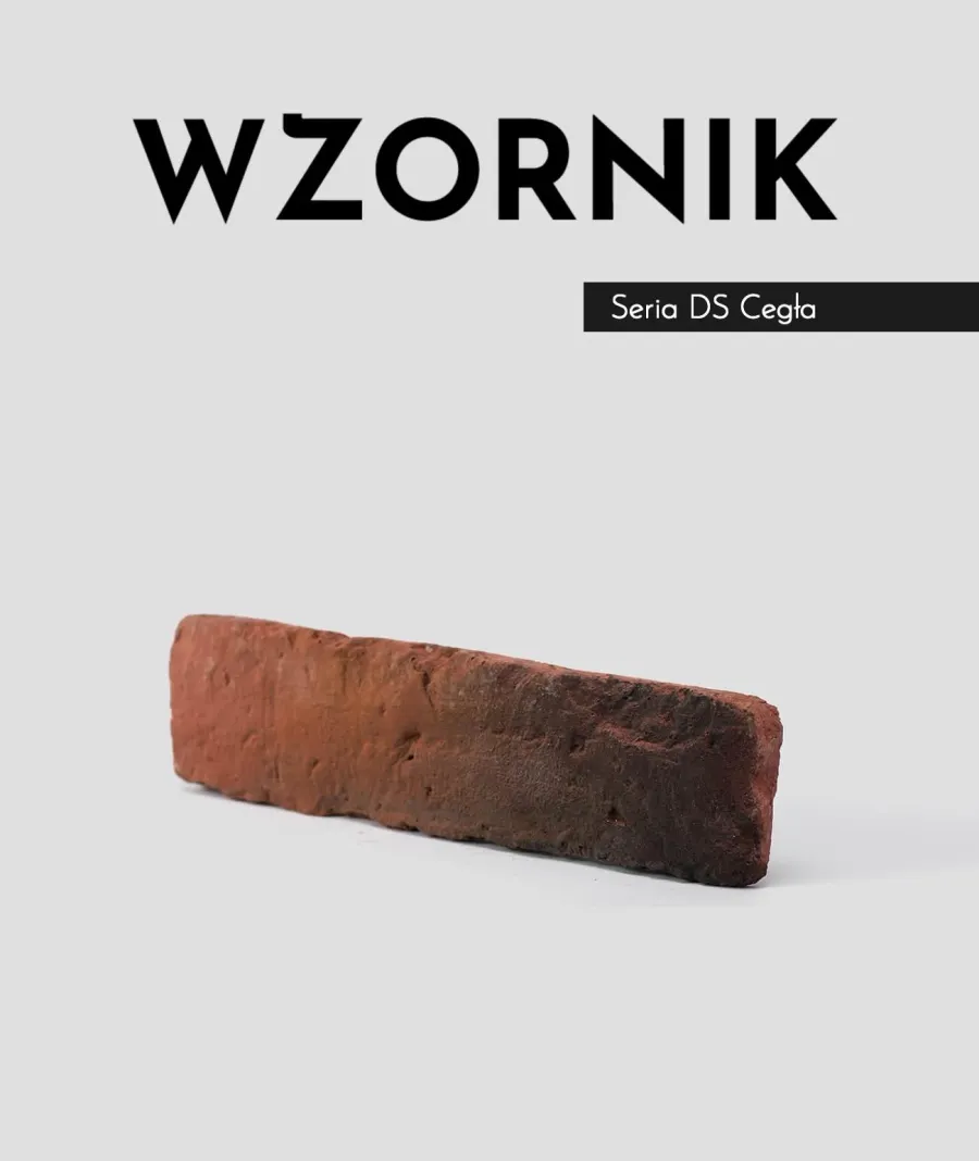 obrazek 1 Wzornik DS - (V2 cegła palona) - betonowa cegła dekoracyjna