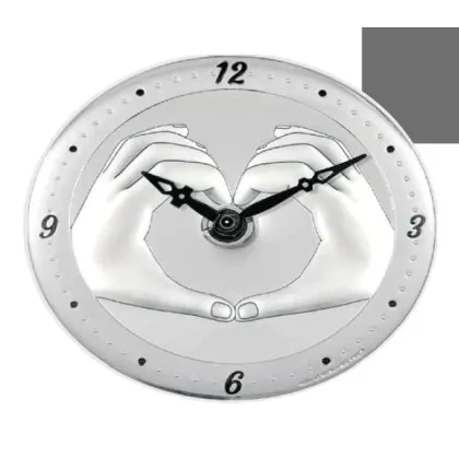 Picture A unique clock with a heart image