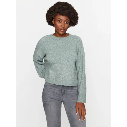 Zdjęcie Vero Moda Sweter 10291696 Zielony Regular Fit