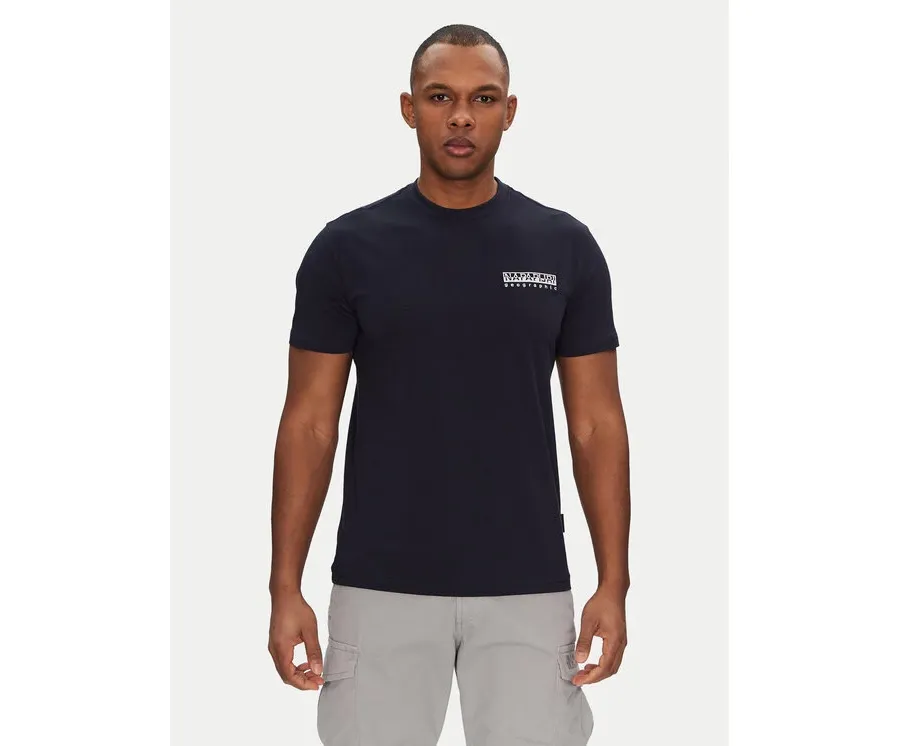 obrazek 1 Napapijri T-Shirt S-Vignoni NP0A4ILX Granatowy Regular Fit