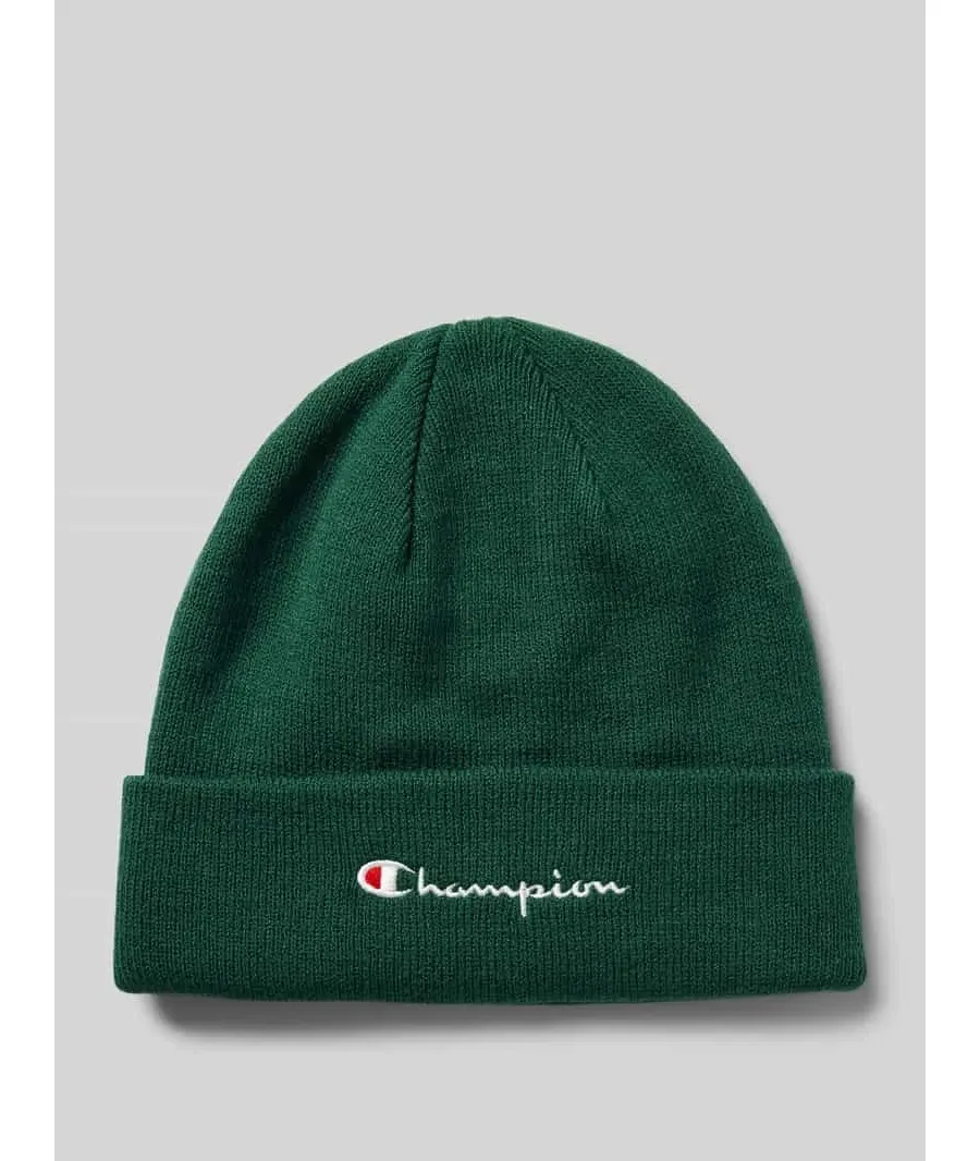 obrazek 1 Czapka beanie z wyhaftowanym logo