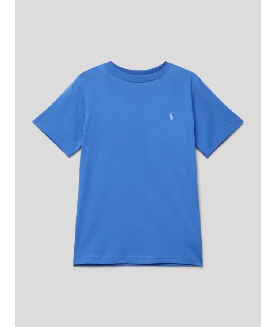 obrazek 1 T-shirt z okrągłym dekoltem i wyhaftowanym logo