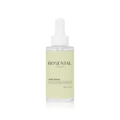 Zdjęcie Rosental Organics Akne Serum with Zinc, Tea Tree Oil & Probiotics Serum do twarzy 30 ml