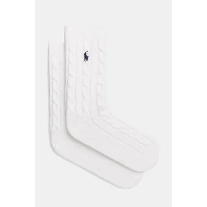Zdjęcie Polo Ralph Lauren skarpetki damskie kolor biały 455955244