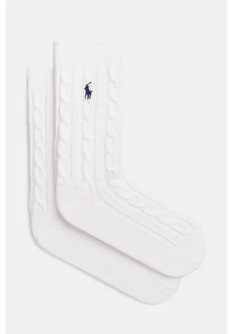 obrazek 1 Polo Ralph Lauren skarpetki damskie kolor biały 455955244
