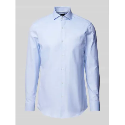 Zdjęcie Koszula biznesowa o kroju slim fit z kołnierzykiem typu cutaway model ‘Hank’