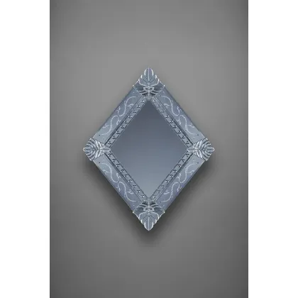 Zdjęcie Luksusowe kryształowe lustro weneckie