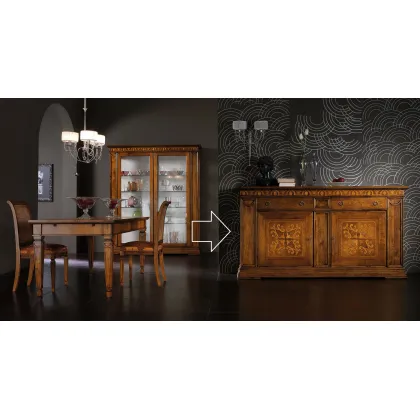 Zdjęcie Klasyczna komoda 2-drzwiowa do luksusowego apartamentu – Cantiero