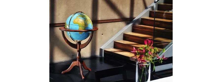 picture 3 Nova Rico Jannine Blue 50 cm Illuminated Geographical Globe