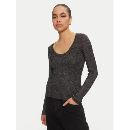 Zdjęcie Hugo Sweter Sunessya 50522557 Czarny Slim Fit HUGO