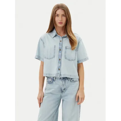 Zdjęcie Guess Jeans Koszula W5GH0F D5M83 Niebieski Regular Fit