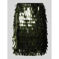 Zdjęcie Spódnica o długości do kolan z cekinowym obszyciem