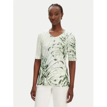 Zdjęcie Olsen Bluzka 11105126 Zielony Regular Fit