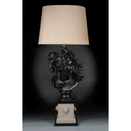 Zdjęcie Włoska lampa na biurko z wyjątkowym popiersiem Afrodyty