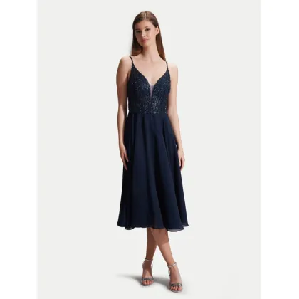 Zdjęcie Hey Kyla Sukienka koktajlowa 5AC106HK Granatowy Slim Fit