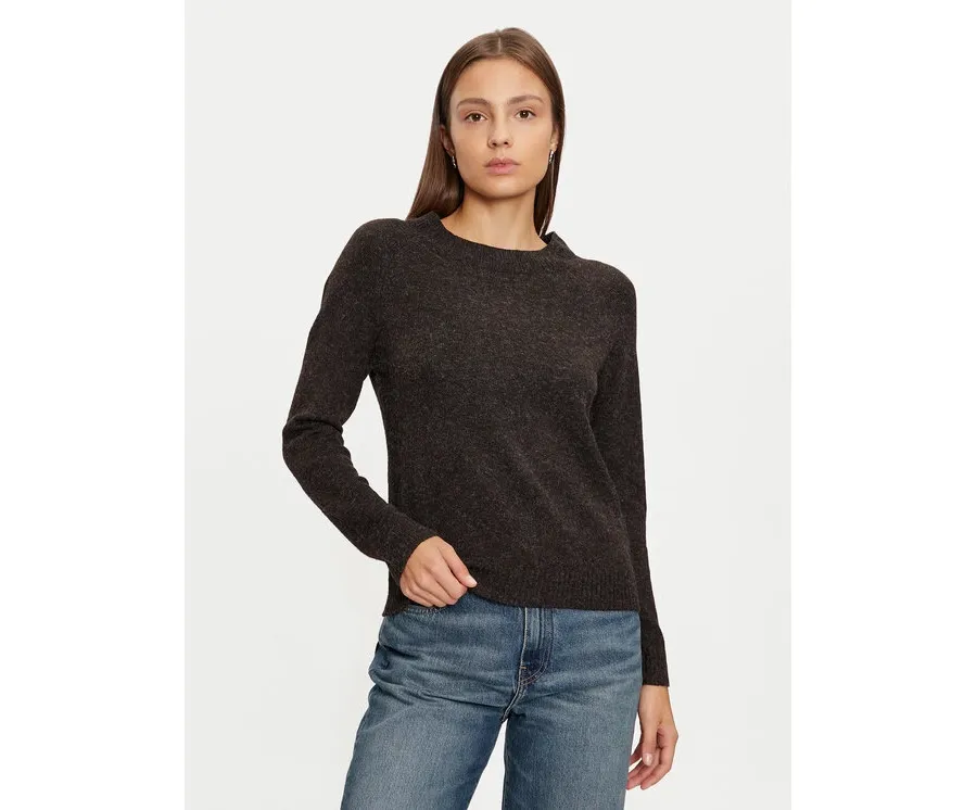 obrazek 1 Vero Moda Sweter Doffy 10201022 Brązowy Regular Fit