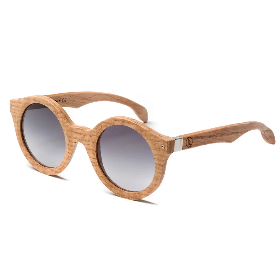 obrazek 2 Okrągłe, drewniane okulary - Legno Light