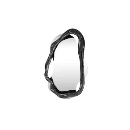 Picture Exclusive black lacquered mirror - Karpa