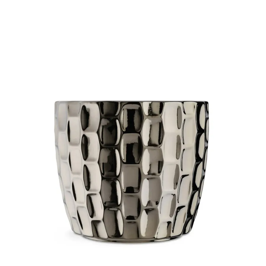 obrazek 1 Zdobiona donica z ceramiki H.27xL.30xD.Int.28 cm