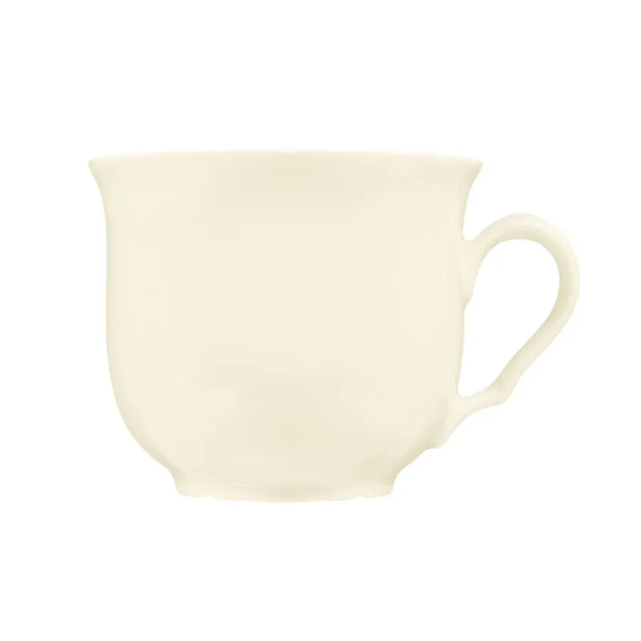obrazek 2 Klasyczna porcelanowa filiżanka do kawy w kolorze kości słoniowej - Seltmann Weiden