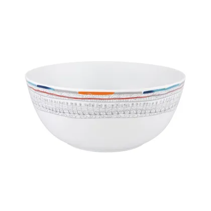 Zdjęcie Porcelanowa miska na sałatki z meksykańskiej kolekcji Atrapasueños zaprojektowana przez Piñeda Covalin - Vista Alegre