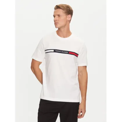 Zdjęcie Tommy Hilfiger T-Shirt MW0MW36498 Biały Regular Fit